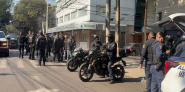 «Balacera en la colonia Cuauhtémoc deja un policía herido y seis detenidos»