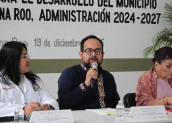 Gobierno de Estefanía Mercado fortalece coordinación institucional en salud pública en Playa del Carmen