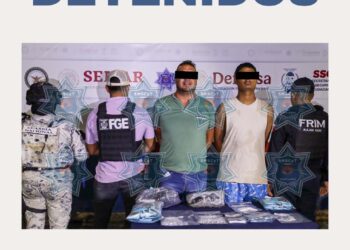 Golpe al Narcomenudeo en Cancún: Dos Detenidos con Amplio Surtido de Drogas