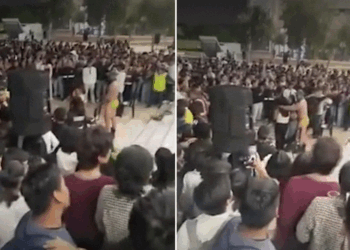#VIDEO | Gran controversia por un espectáculo indecente en la Universidad San Marcos