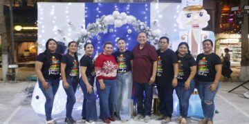 Gran participación en el Festival Navideño de la isla de Holbox