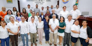RECONOCE ANA PATY PERALTA IMPORTANTE LABOR DE TIANGUISTAS EN CANCÚN, COMO MEDIO DE AUTOEMPLEO Y ABASTO EN LA CIUDAD