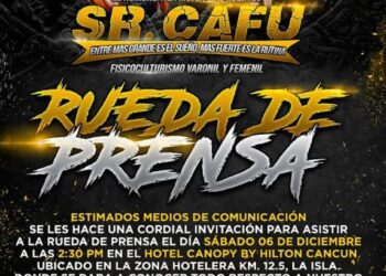 Competencia “Sr. Cafu” reunirá a los atletas más fuertes en Cancún
