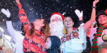 Inauguran las Villas Navideñas en el Malecón Tajamar para el disfrute de las familias