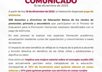 Inicia hoy la dispersión de los pagos de Promoción Horizontal para docentes de México
