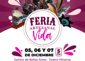 Invitan a las familias a la Feria Artesanal del programa VIDA en el Teatro Minerva