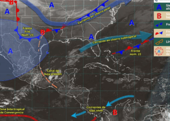 Lluvias fuertes afectarán a Quintana Roo por canal de baja presión