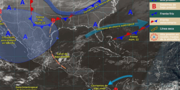 Lluvias fuertes afectarán a Quintana Roo por canal de baja presión