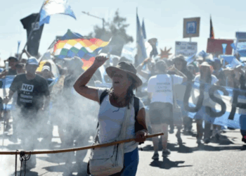 Masiva Protesta en Mendoza Contra Proyectos Mineros