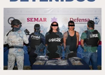 Operativo en la Supermanzana 105 golpea al narcomenudeo con la detención de una pareja