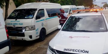 Operativos de Movilidad Segura refuerzan vigilancia del transporte público en Quintana Roo