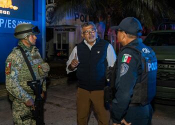 Policía y Ejército refuerzan los filtros de acceso para proteger Cancún