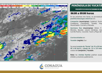 Pronóstico de Lluvias y Tormentas: Alerta para Quintana Roo en las Próximas Horas