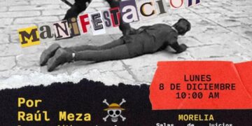 Protesta en CDMX: Acusan de “Narcopolítico” a Alfredo Ramírez Bedolla