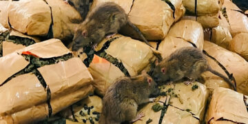 Ratas consumen 200 kilos de marihuana y anulan juicio por narcotráfico