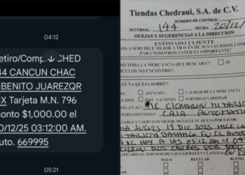 Robo y fraude en Chedraui Plaza Chac Mool genera denuncia ciudadana en Cancún