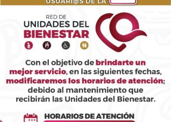 Tulum y Carrillo Puerto ajustan horarios por mantenimiento en las Unidades del Bienestar