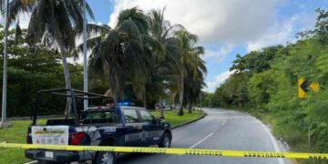 Muere elemento de la Guardia Nacional tras derrapar en motocicleta en la Zona Hotelera de Cancún