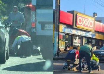 Mañana de choques en Chetumal deja dos lesionados en distintos puntos de la ciudad