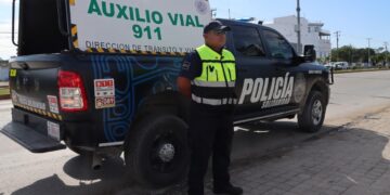 Unidad de Auxilio Vial fortalece la seguridad vial en Playa del Carmen durante el Operativo Vacacional Guadalupe-Reyes