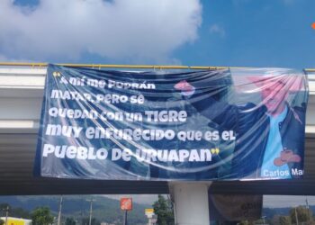 Uruapan Rinde Homenaje a Carlos Manzo a un Mes de su Asesinamento