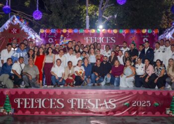 Verbena Navideña de Cancún Reconoce el Compromiso del Equipo Municipal