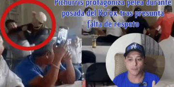 Pichurris protagoniza pelea durante posada del Ko’ox tras presunta falta de respeto