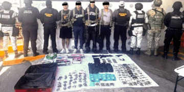 Detienen a hombres que entregaban juguetes del cártel en Guadalupe, Nuevo León