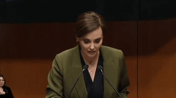 #VIDEO: Cuestionamientos a Ernestina Godoy en el Senado por presuntos vínculos criminales