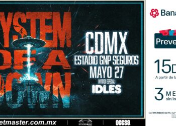 “¡System of a Down Regresa a México! Fecha, Boletos y Todo lo que Debes Saber del Concierto del Año”