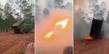 Lanzamiento fallido de cohete deja soldados muertos en Camboya