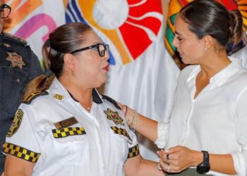SEGUIMOS AVANZANDO EN LA TRANSFORMACIÓN POLICIAL DE CANCÚN: ANA PATY PERALTA