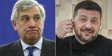 Antonio Tajani responde a las críticas de Zelenski respecto a los europeos