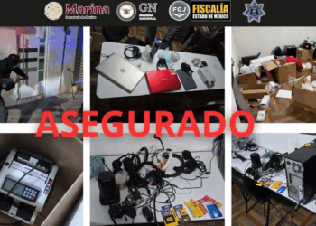 Autoridades aseguran call center de Ecatepec dedicado a engañar a cuentahabientes