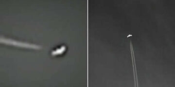 Avistan una extraña aeronave en forma de Dorito cerca del Área 51