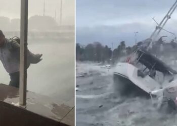 VIDEO «Tormenta en Estambul provoca caos urbano por vientos huracanados y olas gigantes»