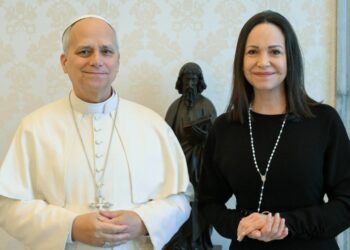 VIDEO «María Corina Machado se reúne con el Papa León XIV en el Vaticano»