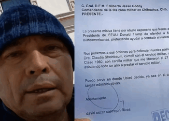 EX DIPUTADO DE MORENA SE "ENLISTA" PARA "IR A LA GUERRA" CONTRA ESTADOS UNIDOS