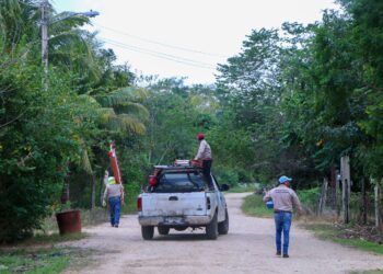 El programa de iluminación pública redobla esfuerzos en Lázaro Cárdenas para este 2026