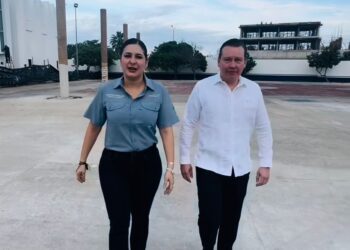 Estefanía Mercado impulsa mejores condiciones de bienestar para la Policía de Playa del Carmen