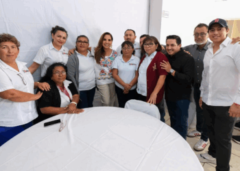 Mara Lezama reconoce el esfuerzo del personal de Servicios Generales en Quintana Roo