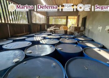 Marina desarticula campamento clandestino en Guerrero