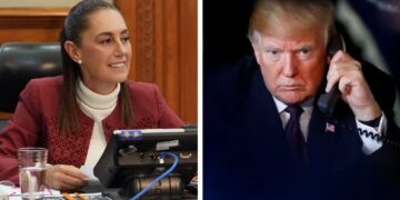 Me dio mucha risa, el presidente Donald Trump no me colgó el teléfono”, aseguró Claudia Sheinbaum