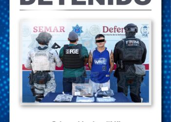 Operativo Blindaje logra la detención de un sujeto por narcomenudeo en Cancún