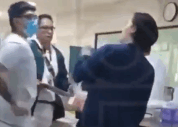 Pelea entre personal del IMSS en Tlalnepantla una doctora y su enfermero