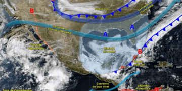 Pronostican ambiente de muy frío a frío y lluvias fuertes en gran parte de México