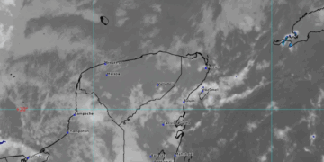 Pronóstico del tiempo en Quintana Roo: Se esperan chubascos y lluvias fuertes este martes