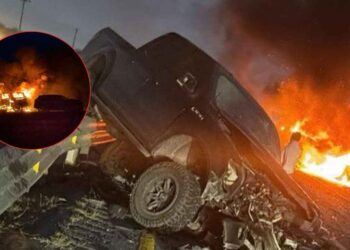 Tragedia carretera en Tamaulipas: Choque e incendio deja cuatro fallecidos