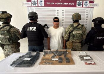 Doble homicidio en Tulum: FGE Quintana Roo detiene a quinto implicado