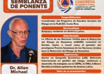 Playa del Carmen reúne a liderazgos nacionales e internacionales en Protección Civil y Gestión de Riesgos de Desastres